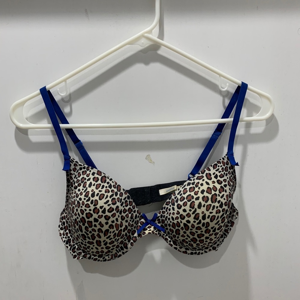 Leopard print bra